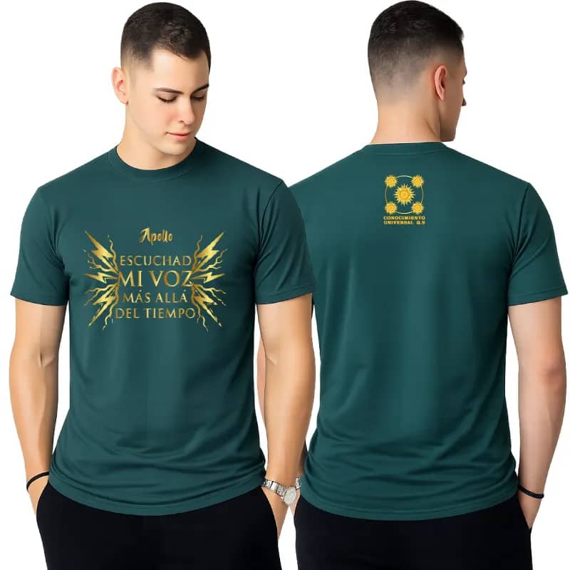 Camiseta Apollo - Diseño 04 (Verde)