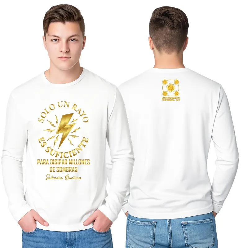 Camibuso Manga Larga Apollo - Diseño 01 (Blanco)