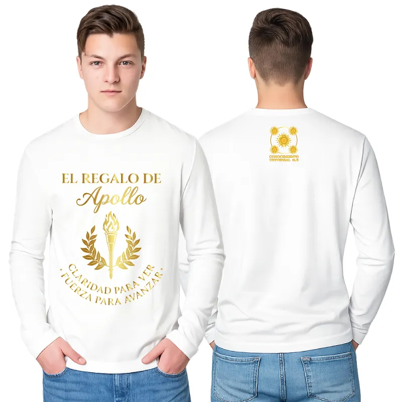 Camibuso Manga Larga Apollo - Diseño 07 (Blanco)