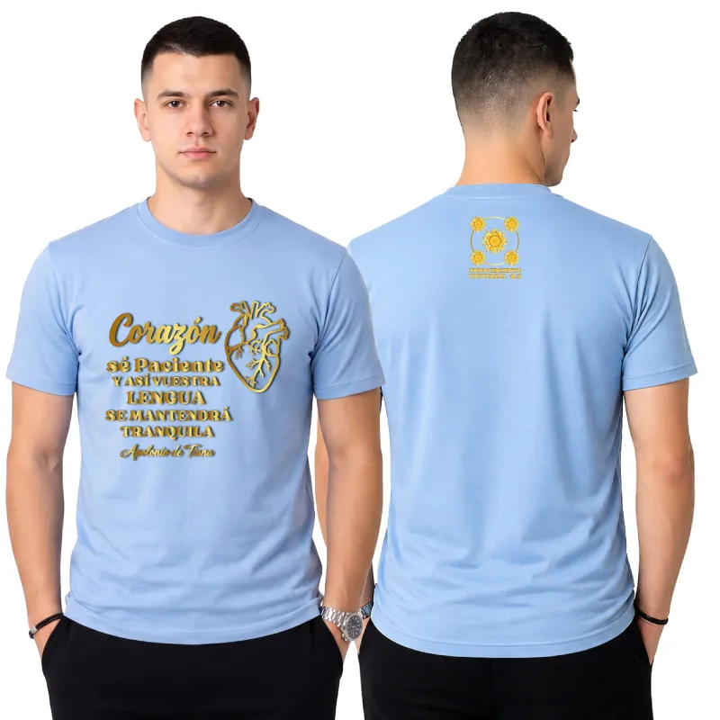 Camiseta Apollo - Diseño 02 (Azul Claro)